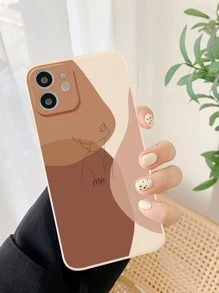 Etui na telefon z blokami kolorów kompatybilne z iPhonem 11, iPhonem 13, iPhonem 14 Pro Max