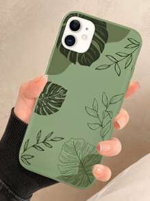 葉子圖案手機外殼 - 彩色 - 查看 1