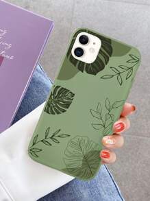 葉子圖案手機外殼 - 彩色 - 查看 2