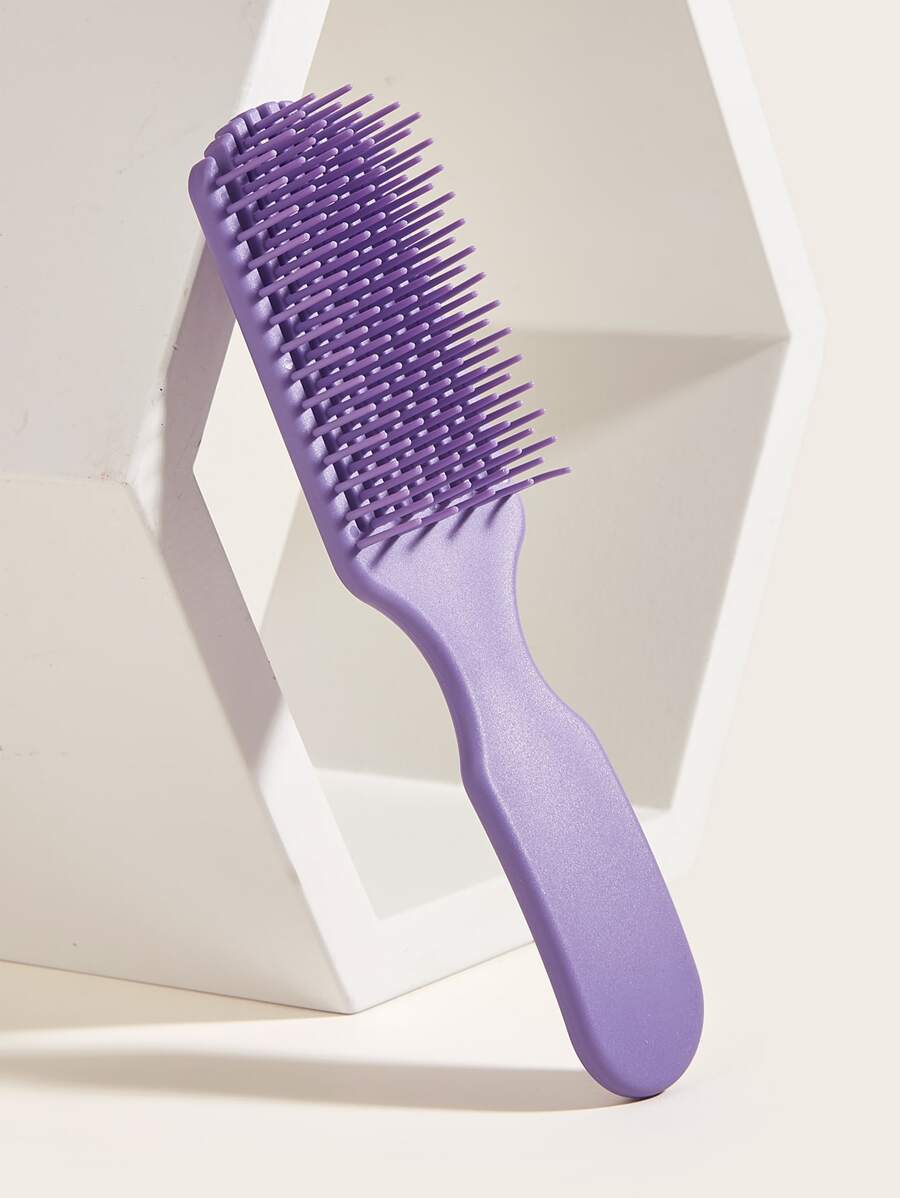 1 pieza Peine púrpura desenredante para cabello rizado, cepillo de masaje para cabello seco y húmedo, peine de nueve dientes para cabello largo, desenredante natural para cabello rizado, liso, húmedo, cepillo de masaje de dientes anchos, cepillo de cabello, peine, herramientas para el cabello, productos y accesorios para el cabello para peluquería, salón de belleza, vuelta al colegio, artículos esenciales de viaje, accesorios para el cabello, cepillos, cepillo desenredante, herramientas para el cabello, cosas para el cabello, cuidado del cabello, cepillo para cabello rizado, peluquero, equipo de peluquería, peinado, cepillo de cabello, cepillo para alisar, cepillo de peinado, cepillo para cabello rizado, cepillo de bordes, peine de cabello, cepillar el cabello, juego de cepillos de cabello, peinar el cabello, peine para rizos, cepillo desenredante, cepillo de cabello para mujeres, cabello, viaje, productos para el cabello, herramientas para el cabello, cosas para el cabello, peluquero,