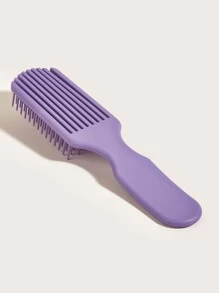 1 pieza Peine púrpura desenredante para cabello rizado, cepillo de masaje para cabello seco y húmedo, peine de nueve dientes para cabello largo, desenredante natural para cabello rizado, liso, húmedo, cepillo de masaje de dientes anchos, cepillo de cabello, peine, herramientas para el cabello, productos y accesorios para el cabello para peluquería, salón de belleza, vuelta al colegio, artículos esenciales de viaje, accesorios para el cabello, cepillos, cepillo desenredante, herramientas para el cabello, cosas para el cabello, cuidado del cabello, cepillo para cabello rizado, peluquero, equipo de peluquería, peinado, cepillo de cabello, cepillo para alisar, cepillo de peinado, cepillo para cabello rizado, cepillo de bordes, peine de cabello, cepillar el cabello, juego de cepillos de cabello, peinar el cabello, peine para rizos, cepillo desenredante, cepillo de cabello para mujeres, cabello, viaje, productos para el cabello, herramientas para el cabello, cosas para el cabello, peluquero, - Morado - Ver 5