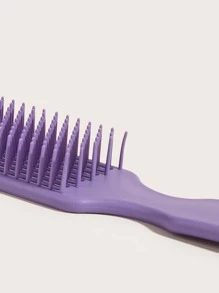 1 pieza Peine púrpura desenredante para cabello rizado, cepillo de masaje para cabello seco y húmedo, peine de nueve dientes para cabello largo, desenredante natural para cabello rizado, liso, húmedo, cepillo de masaje de dientes anchos, cepillo de cabello, peine, herramientas para el cabello, productos y accesorios para el cabello para peluquería, salón de belleza, vuelta al colegio, artículos esenciales de viaje, accesorios para el cabello, cepillos, cepillo desenredante, herramientas para el cabello, cosas para el cabello, cuidado del cabello, cepillo para cabello rizado, peluquero, equipo de peluquería, peinado, cepillo de cabello, cepillo para alisar, cepillo de peinado, cepillo para cabello rizado, cepillo de bordes, peine de cabello, cepillar el cabello, juego de cepillos de cabello, peinar el cabello, peine para rizos, cepillo desenredante, cepillo de cabello para mujeres, cabello, viaje, productos para el cabello, herramientas para el cabello, cosas para el cabello, peluquero, - Morado - Ver 6