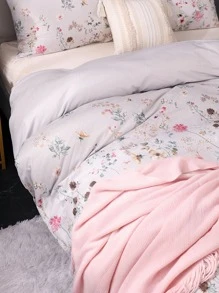 花朵印花被套套裝不附帶內芯 - 彩色 - 查看 6