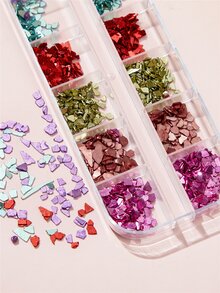 1盒美甲飾品 - 彩色 - 查看 3