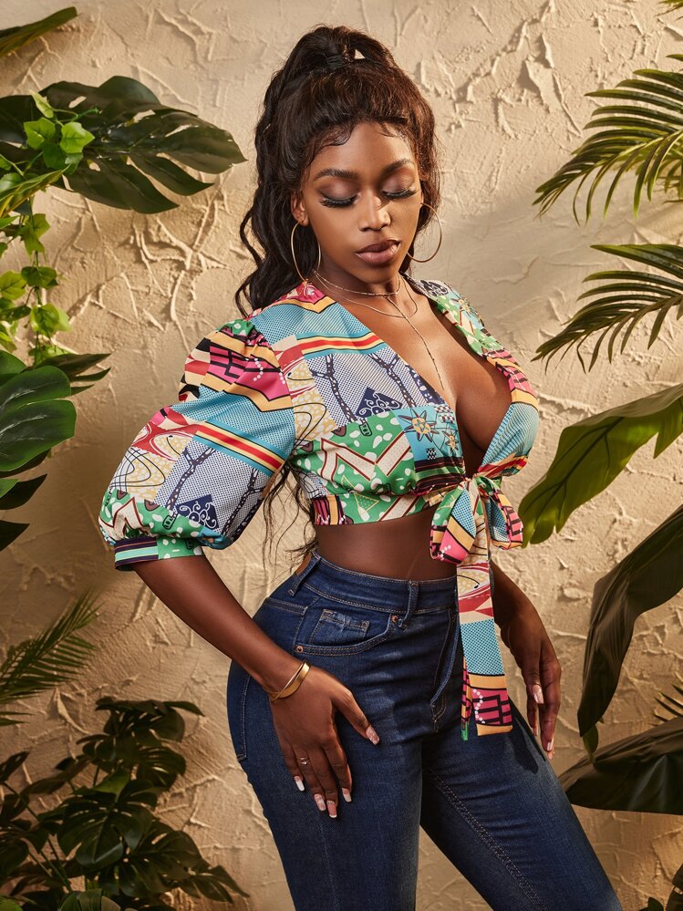 トップス Bibiy CYNTHIA CROPPED BLOUSE トップス Bibiy CYNTHIA CROPPED BLOUSE TOPS｜Bibiy.