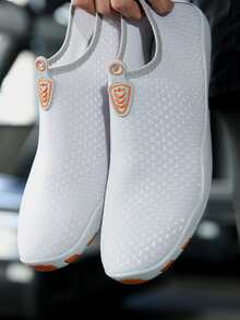 Giày nước Nữ màu trơn Thể thao - Xám - Xem 2