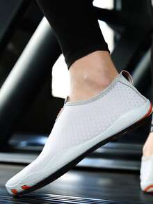 Giày nước Nữ màu trơn Thể thao - Xám - Xem 4