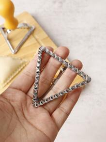 1 Pieza Molde Triangular Para Ravioles De Aleación De Zinc Para Cocina Con Mango De Plástico/madera, Cortador De Pasta Triangular Opcional - Multicolor - Ver 7