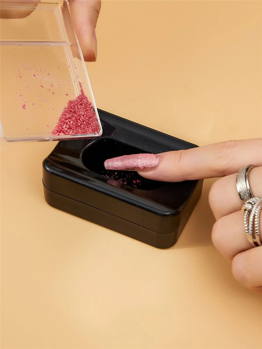 Miaija Nagel-Puder-Recycling-Tray – 2-in-1 Organizer Mit Pinsel & Trichter