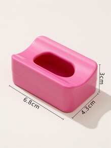 玫瑰紅色浸粉回收托盤系統帶勺子，浸漬美甲技術必須有便攜式浸粉亮片閃光裝飾收納盒容器支架保護工具 - 粉色 - 查看 5