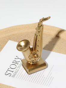 Saxophone Decorative Object - Gold - View 2