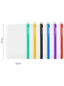 12 piezas Bolsillo impermeable para carpeta - Multicolor - Ver 3