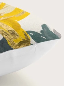 Oil Painting Floral Print Lumbar Pillow Cover Without Filler, Modern Throw Pillow Cover, Pillow Insert Not Include, For Sofa, Living Room - Multicolor - View 2