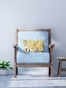 Oil Painting Floral Print Lumbar Pillow Cover Without Filler, Modern Throw Pillow Cover, Pillow Insert Not Include, For Sofa, Living Room - Multicolor - View 4