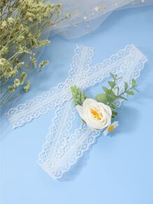 Hoa trang trí cổ tay corsage - Nhiều màu - Xem 2