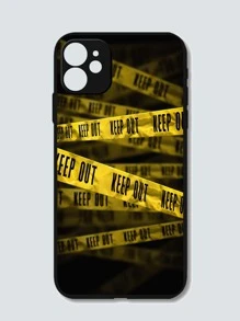 字母圖案手機殼相容於iPhone15/15Plus/15Pro/15Promax - 彩色 - 查看 3