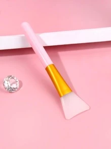 Reasonable Price Silicone Facial Sheet Brush With Pink Handle - Pink - View 1