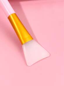 Reasonable Price Silicone Facial Sheet Brush With Pink Handle - Pink - View 2