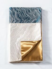 Jacquard Pattern Patchwork Bed Runner - Multicolor - View 4