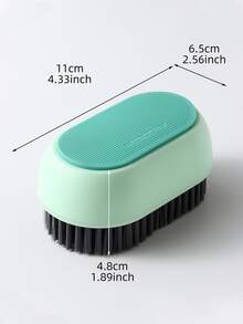 1pc Bàn chải làm sạch khối màu ngẫu nhiên - Nhiều màu - Xem 4