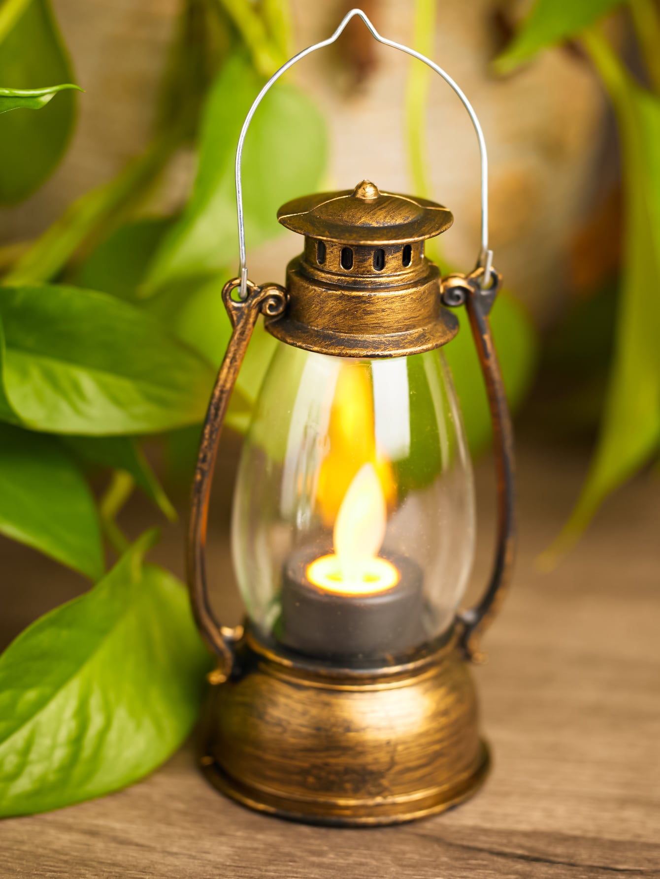 مصباح تزييني بشكل حصان LED، مصباح زيتتي رمضاني