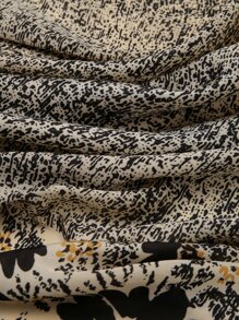 Flower Print Bandana - Multicolor - View 3