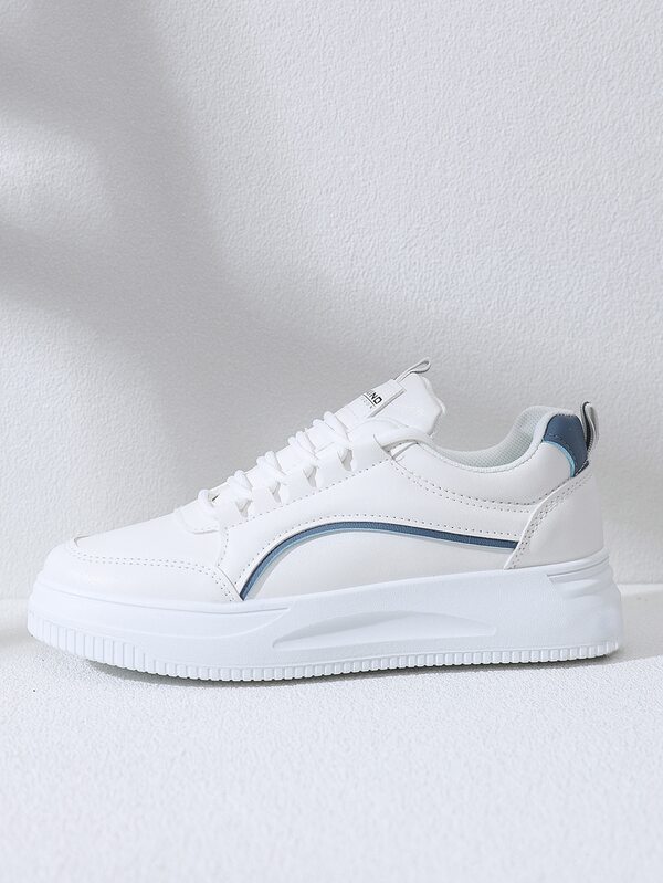 New Women's Casual Fashion Sneakers, Outdoor Durable Allmatch White