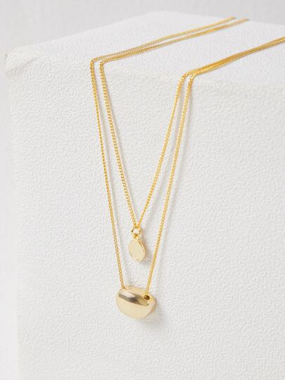 MOTF PREMIUM 2入組人物墜飾項鍊銅首飾類