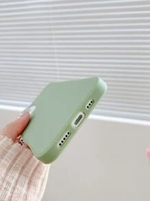 Vỏ điện thoại màu tinh khiết - màu xanh lá - Xem 2