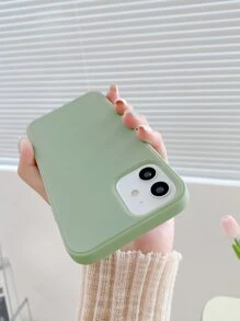 Vỏ điện thoại màu tinh khiết - màu xanh lá - Xem 4