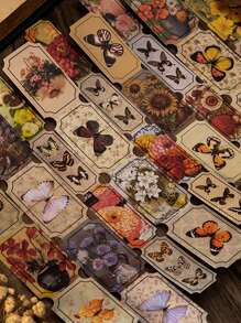 30pcs Butterfly Pattern Random Sticker - Multicolor - View 2