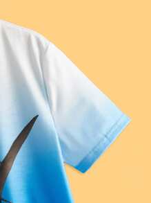 SHEIN Boys Dinosaur Print Tee - Multicolor - View 4