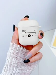 Music Player Print Case Compatible With Airpods For AirPods1/2 AirPods Pro - White - View 6