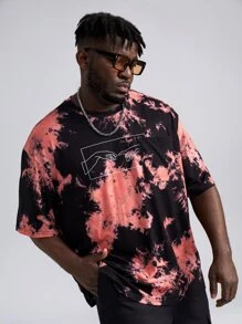 EASEVO Tops Nam Con số Cà vạt nhuộm Đường phố - Nhiều màu - Xem 3