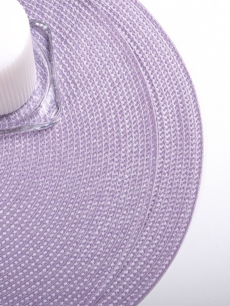 1 st vanlig rund bordstablett - Blåröd - Visa 5