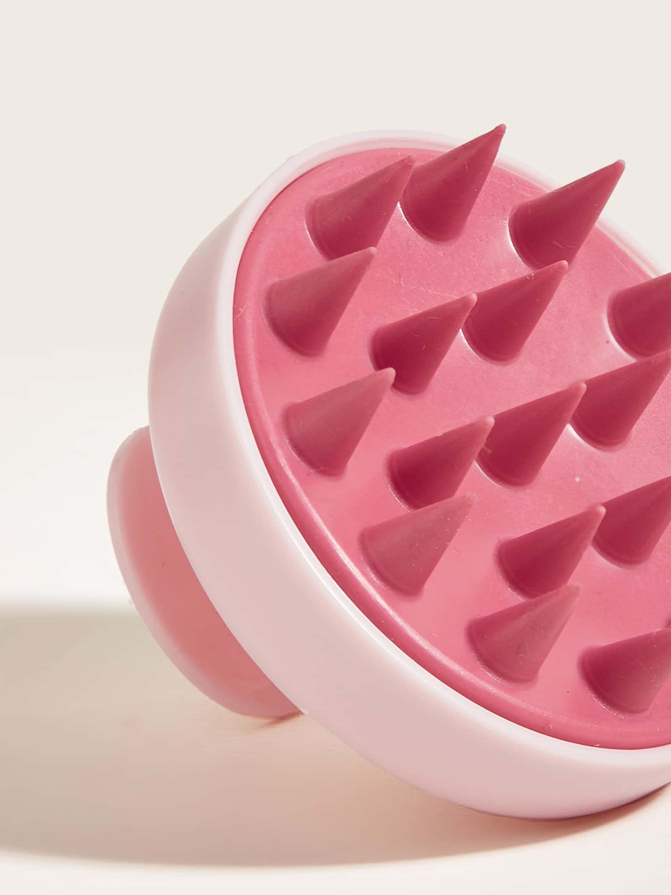 Soft Silicone Massage Shampoo Brush, 1pc Multicolor Manual Head