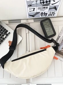 Riñonera minimalista - Beis - Ver 2