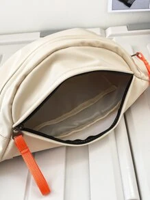 Riñonera minimalista - Beis - Ver 5