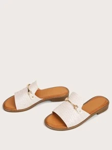 Dép bệt Nữ - Màu be - Xem 2