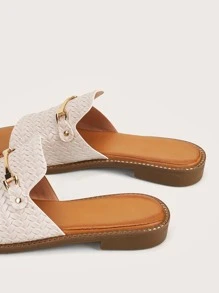 Dép bệt Nữ - Màu be - Xem 5