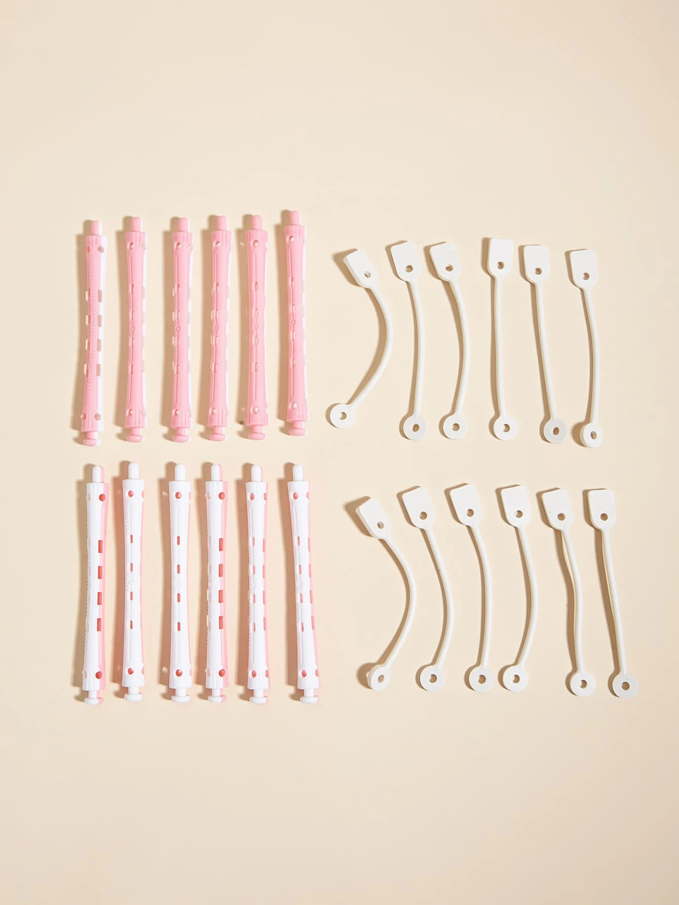 12pcs Hair Curler - Multicolor - View 1