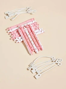 12pcs Hair Curler - Multicolor - View 4