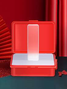 60pcs Plastic Double-sided Tape,Simple Clear Strong Adhesive Patch For Daily Life - Clear - View 1