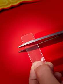 60pcs Plastic Double-sided Tape,Simple Clear Strong Adhesive Patch For Daily Life - Clear - View 2