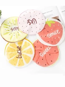 1pc Fruit Print Random Shower Cap - Multicolor - View 1