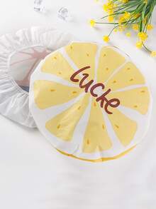 1pc Fruit Print Random Shower Cap - Multicolor - View 3