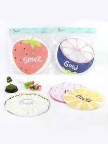 1pc Fruit Print Random Shower Cap - Multicolor - View 5