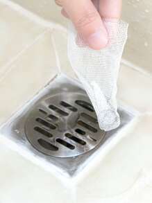 100 chiếc Lưới lọc nước xả dùng một lần - trắng - Xem 2