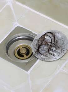 100 chiếc Lưới lọc nước xả dùng một lần - trắng - Xem 5