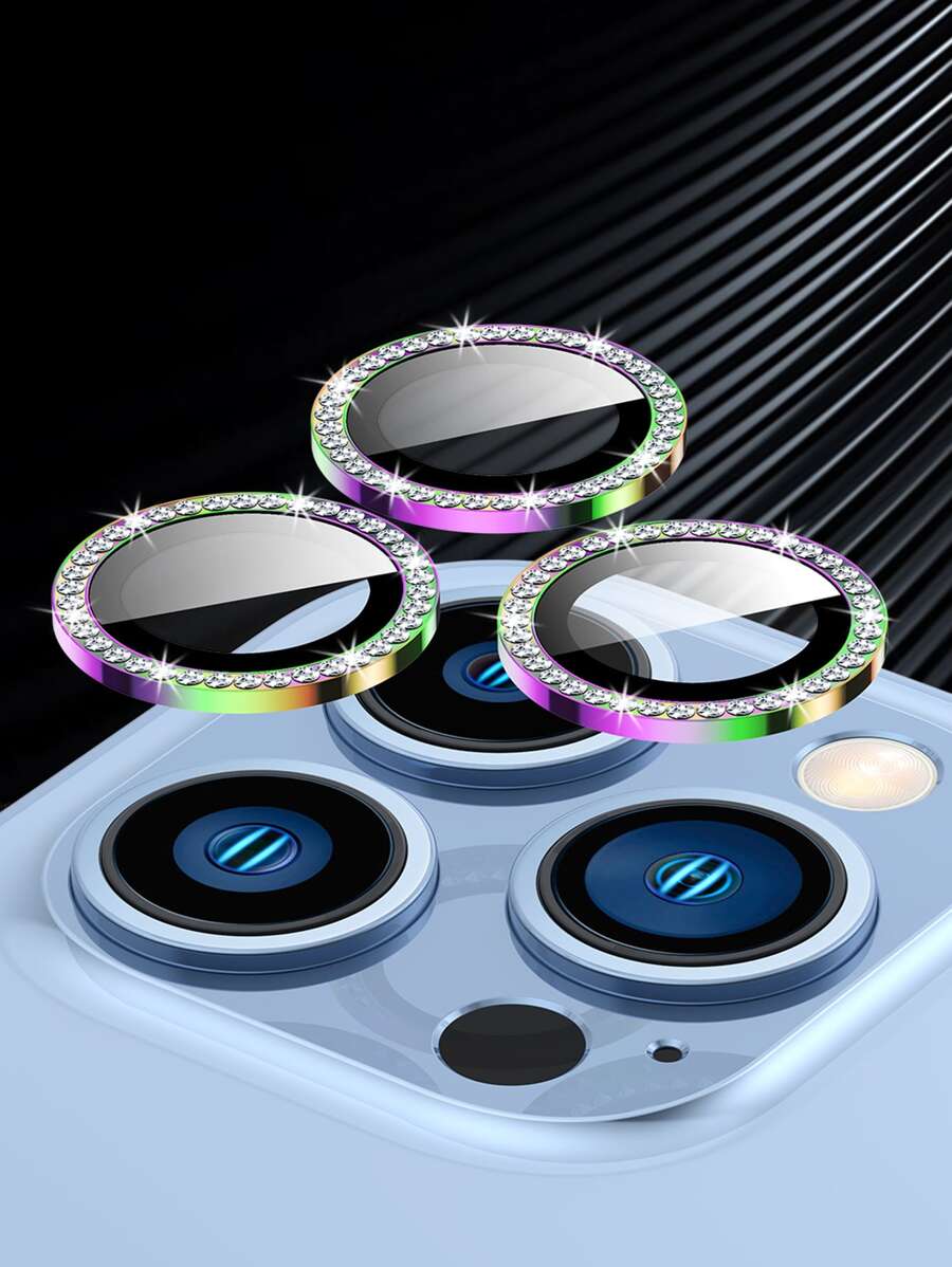 Bảo vệ ống kính máy ảnh Eagle Eye Tương thích với iPhone15/15Plus/15Pro/15Promax - Nhiều màu - Xem 1